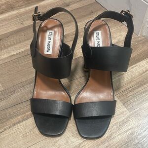 Size 9 Black Steve Madden heels